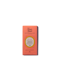Pump Street Jamaica 75% dark chocolate.