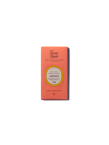Pump Street Jamaica 75% dark chocolate.