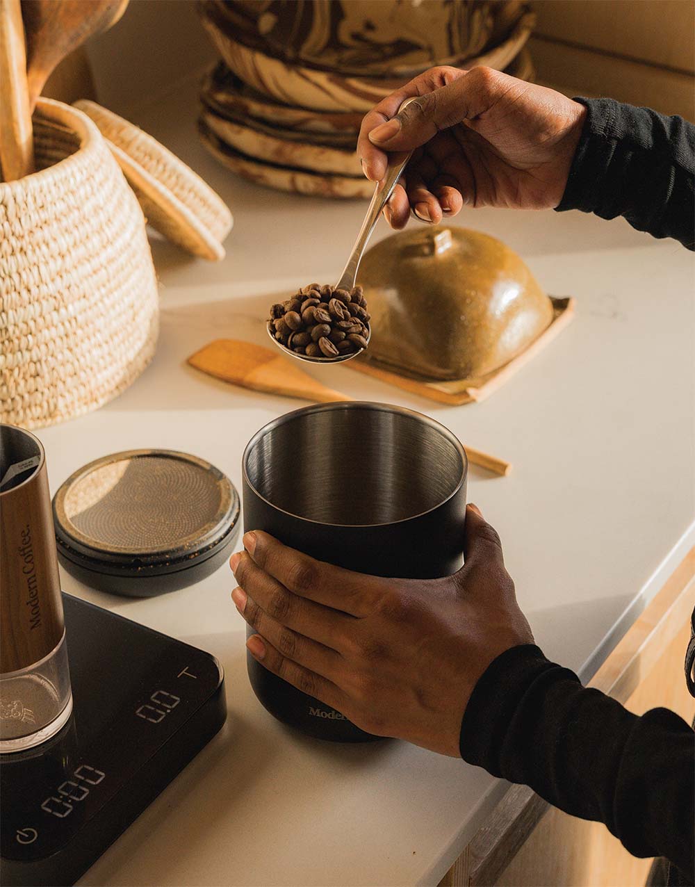 The Coffee Storage Set.