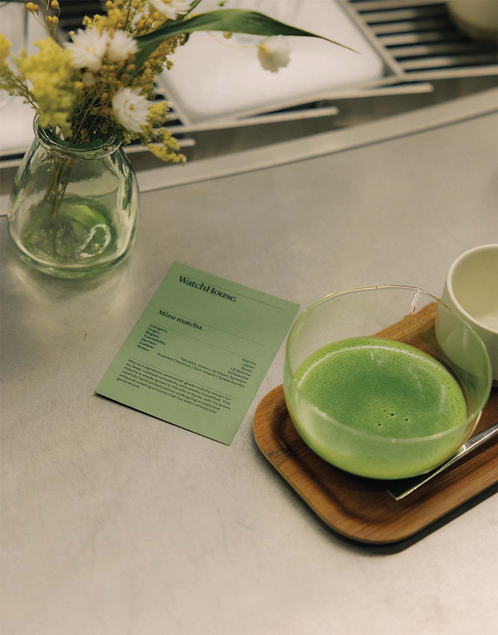 Mizu Matcha & WatchHouse x Monoware Mug.